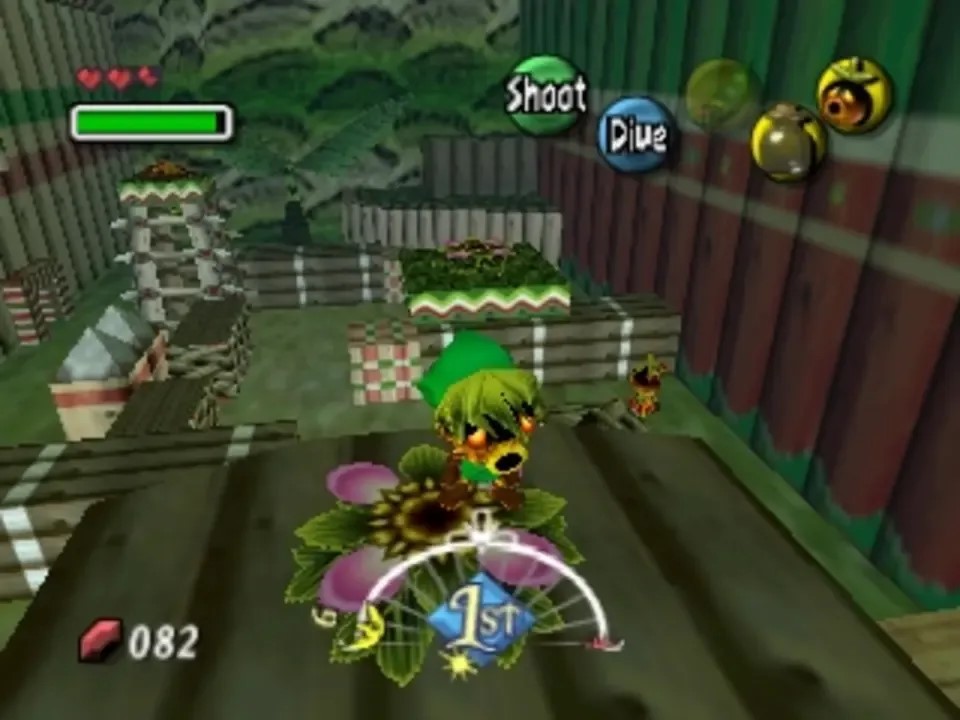 Screenshot aus Zelda: Majora's Mask