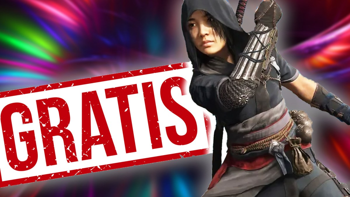 Eine Bildmontage mit Fujibayashi Naoe, der Heldin aus Assassin's Creed Shadows.