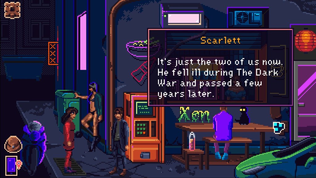 Eine Bildmontage zu Neon Hearts City.