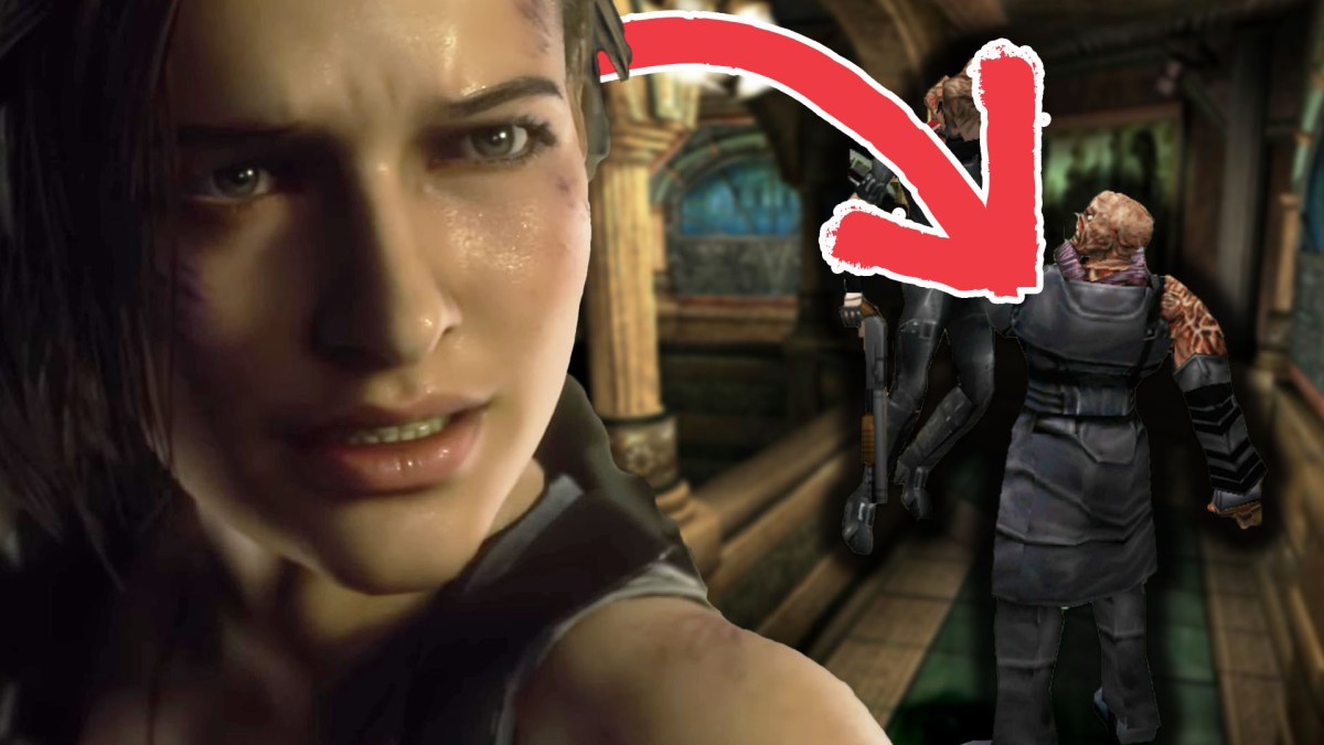 Eine Bildmontage zu Resident Evil 3.