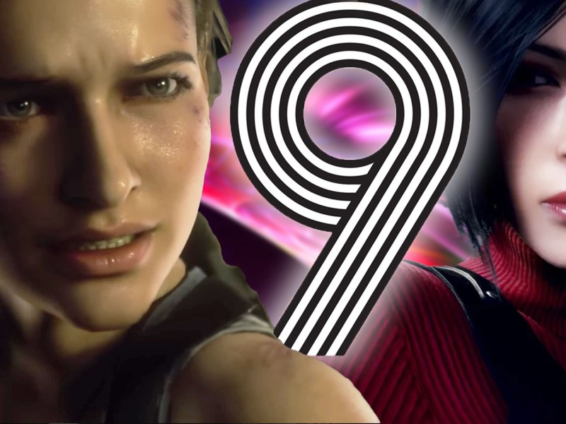 Eine Bildmontage zu Resident Evil.