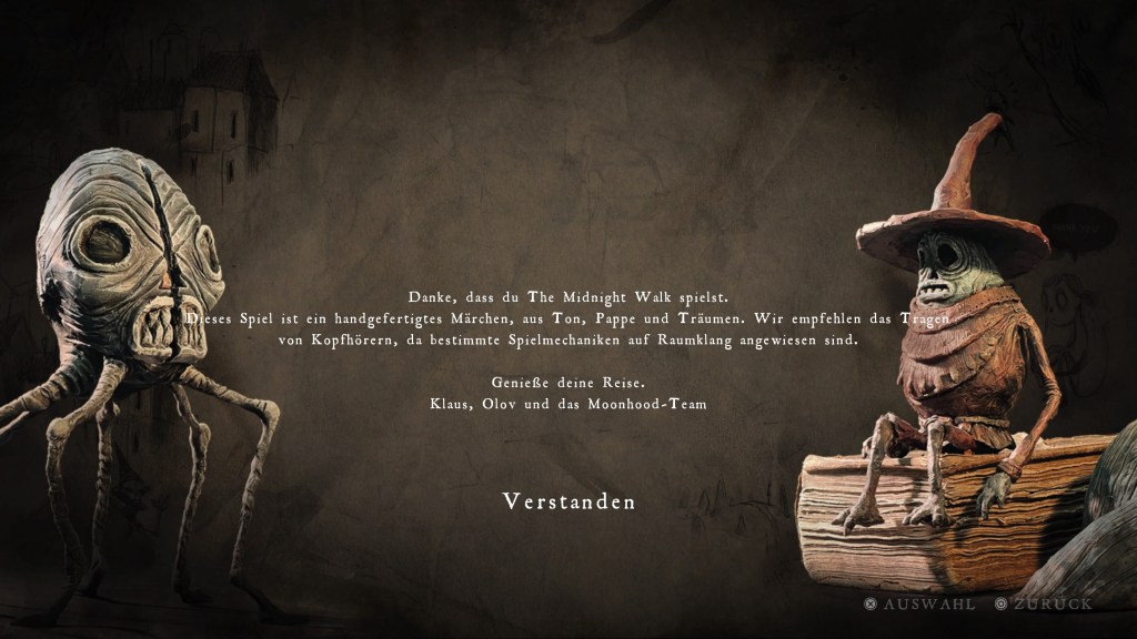 Ein Screenshot aus The Midnight Walk.