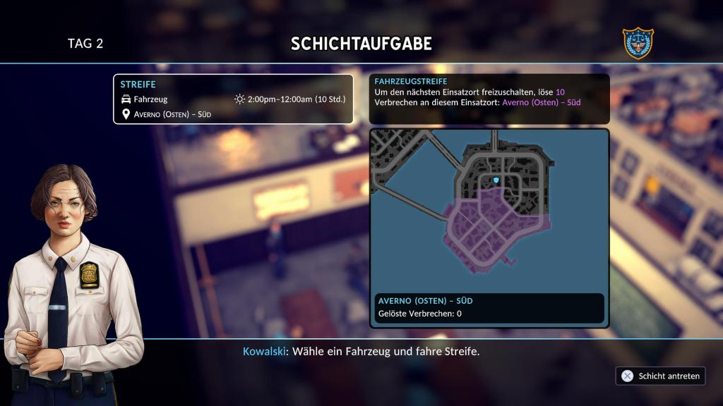 Ein Screenshot aus The Precinct.