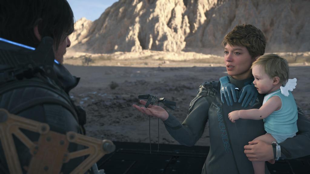 Ein Screenshot von Death Stranding 2.