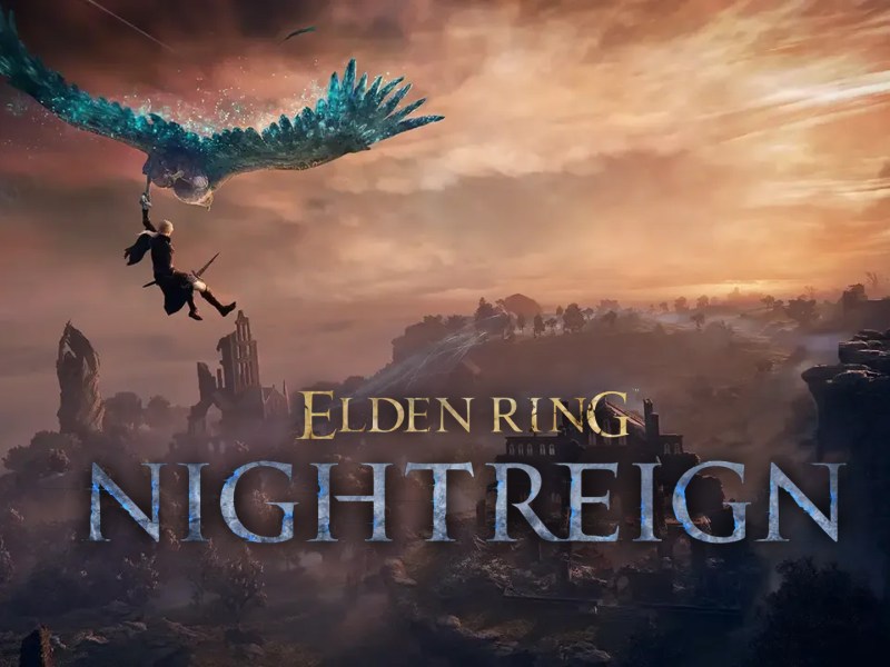 Bild zu Elden Ring Nightreign mit Schriftzug des Titels