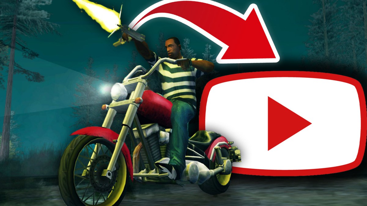 Eine Bildmontage zu GTA San Andreas.