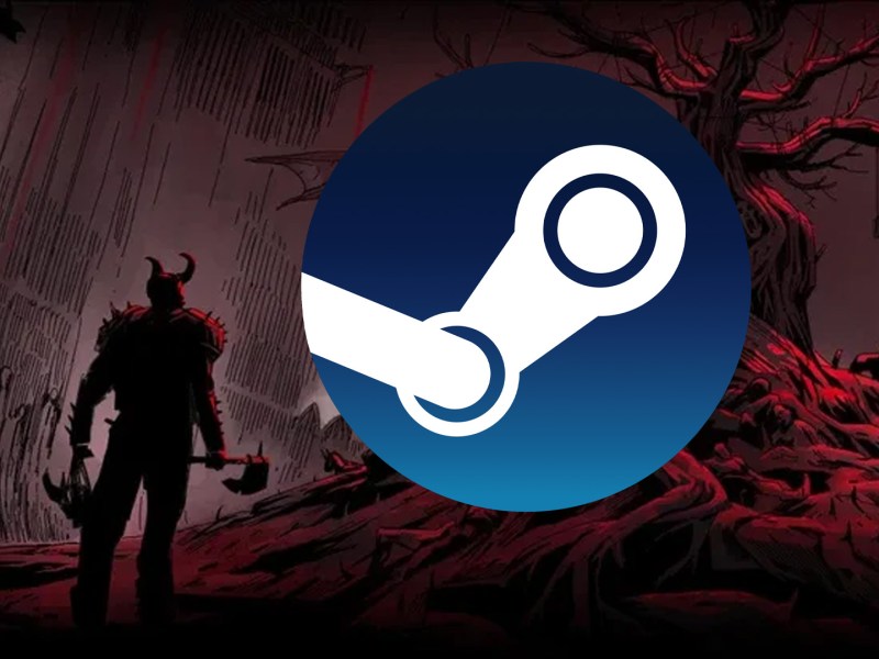 Artwork zum Spiel Hellslave mit dem Logo von Steam