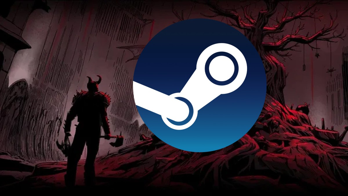 Artwork zum Spiel Hellslave mit dem Logo von Steam