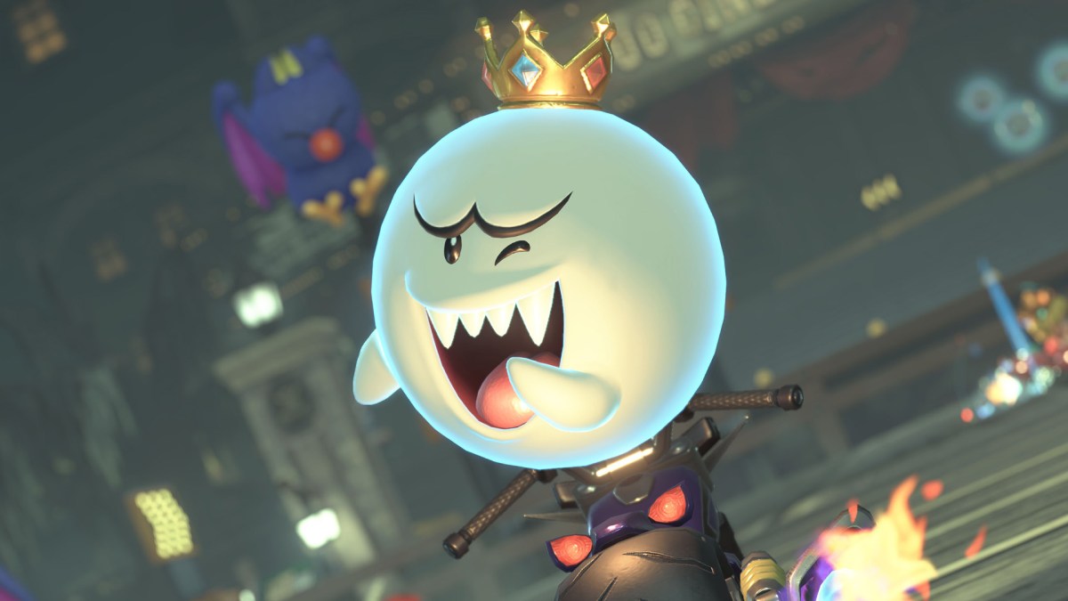 Ein Screenshot aus Mario Kart World.