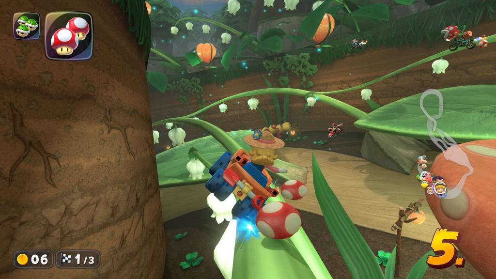 Ein Screenshot aus Mario Kart World.