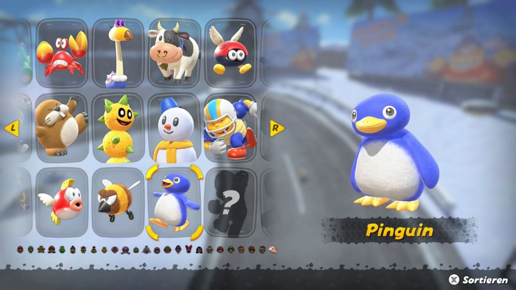 Ein Screenshot aus Mario Kart World.