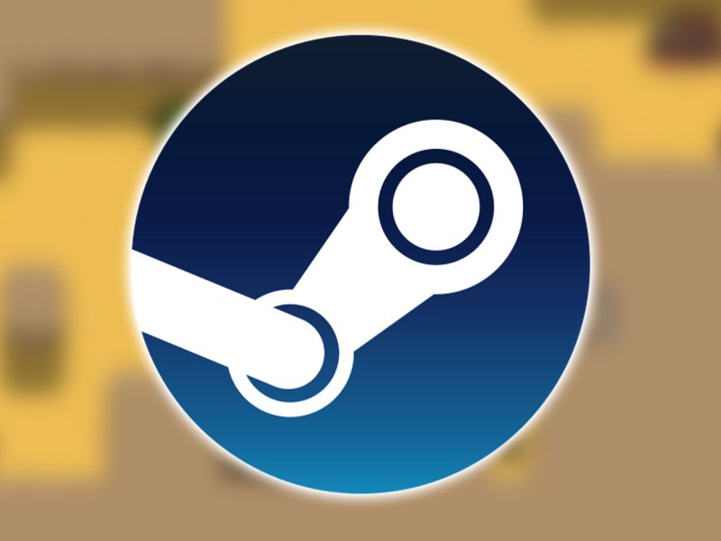 Ein Screenshot Nuclear Throne mit dem Steam-Logo.