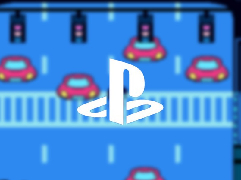 Screenshot von Deltarune. Davor das PS-Logo.