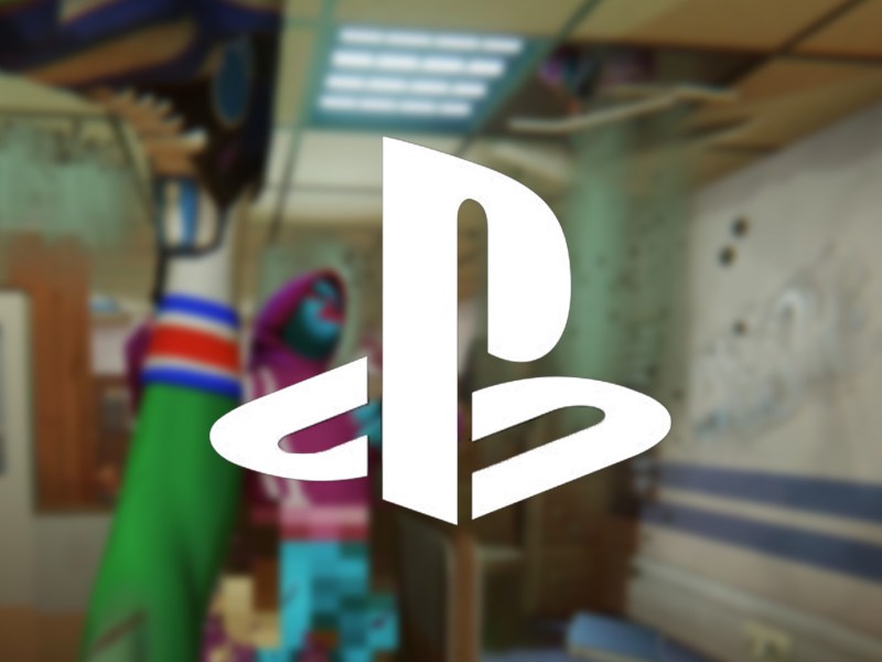 Screenshot aus Anger Foot. Im Vordergrund ist das PlayStation Logo zu sehen.