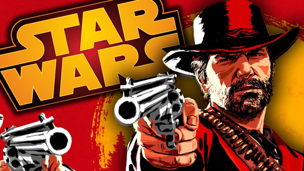 Eine Bildmontage zu Read Dead Redemption 2 und Star Wars.