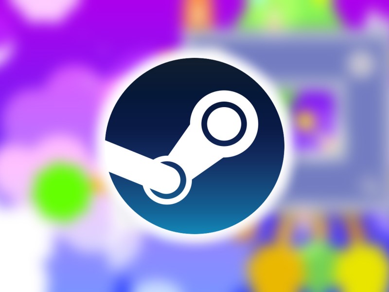 Screenshot aus ROTA: Bend Gravity. Davor das Steam-Logo.