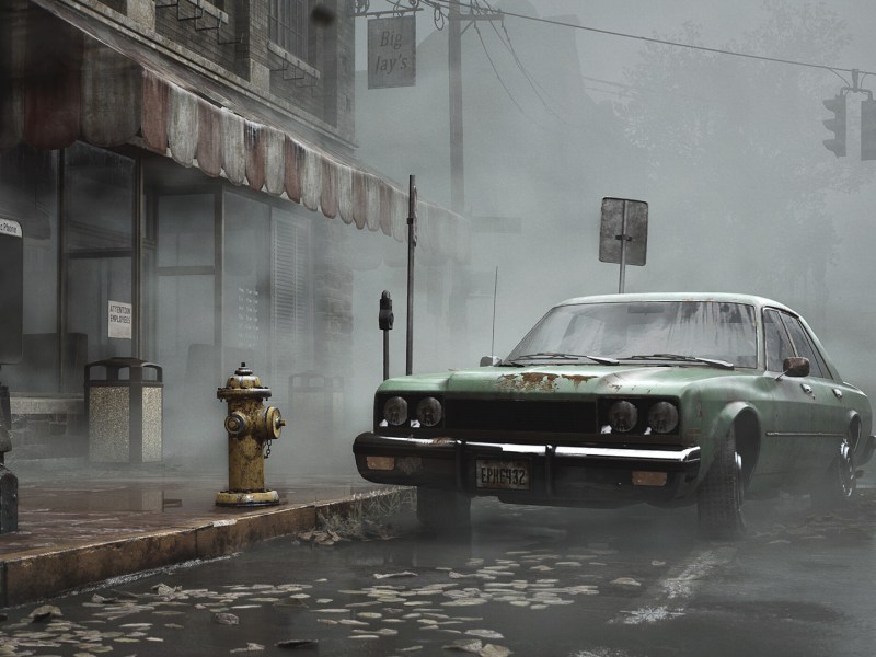 Ein Screenshot von Silent Hill 2.