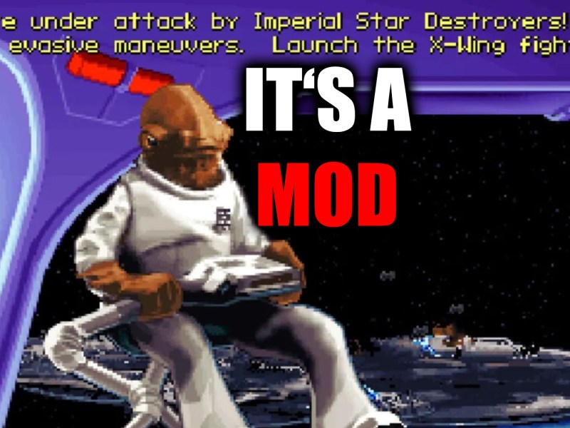 Mod zu Star Wars X-Wing - da staunt selbst Admiral Ackbar