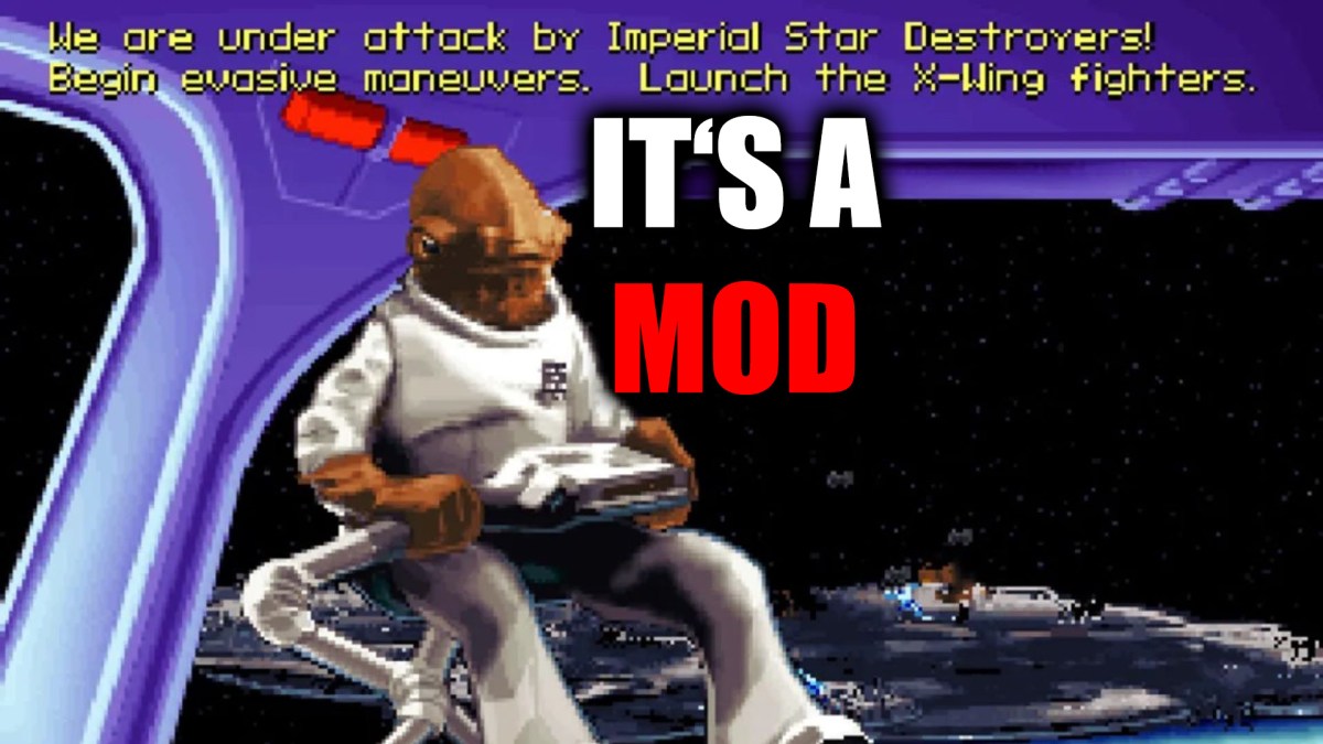 Mod zu Star Wars X-Wing - da staunt selbst Admiral Ackbar